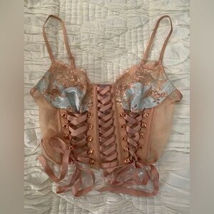 NWOT Savage x Fenty Corset Bra Top Bustier sz large